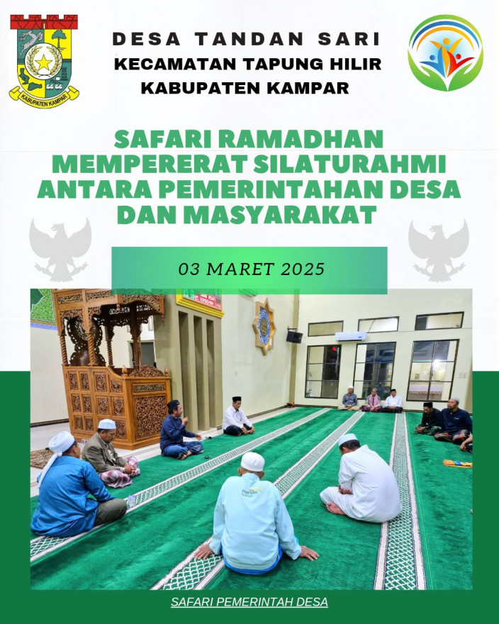 Safari Ramadhan Momentum Mempererat Tali Silaturhami Antara Pemerintahan Desa dan Masyarakat